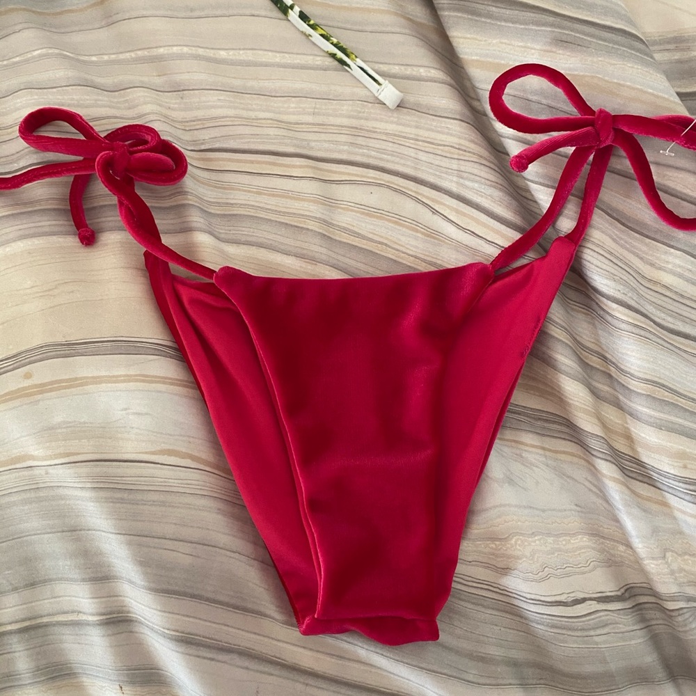 VELVET BIKINI BOTTOMS